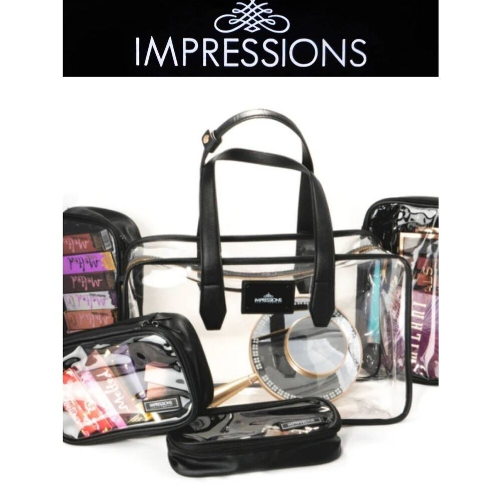 Impressions Paris Transparent Makeup Case‎